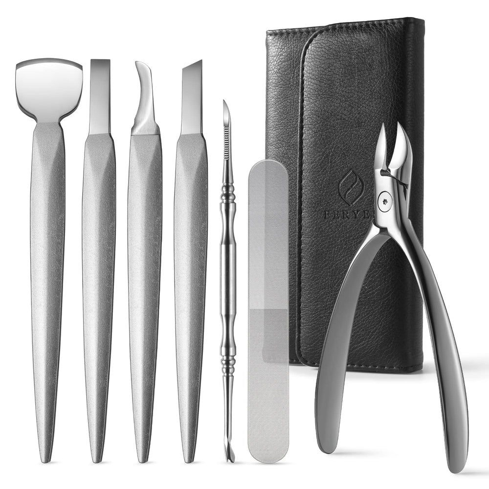 FERYES pedicure knife wide curved blade for precise ingrown toenail trimming