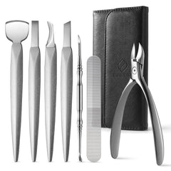 FERYES pedicure knife wide curved blade for precise ingrown toenail trimming