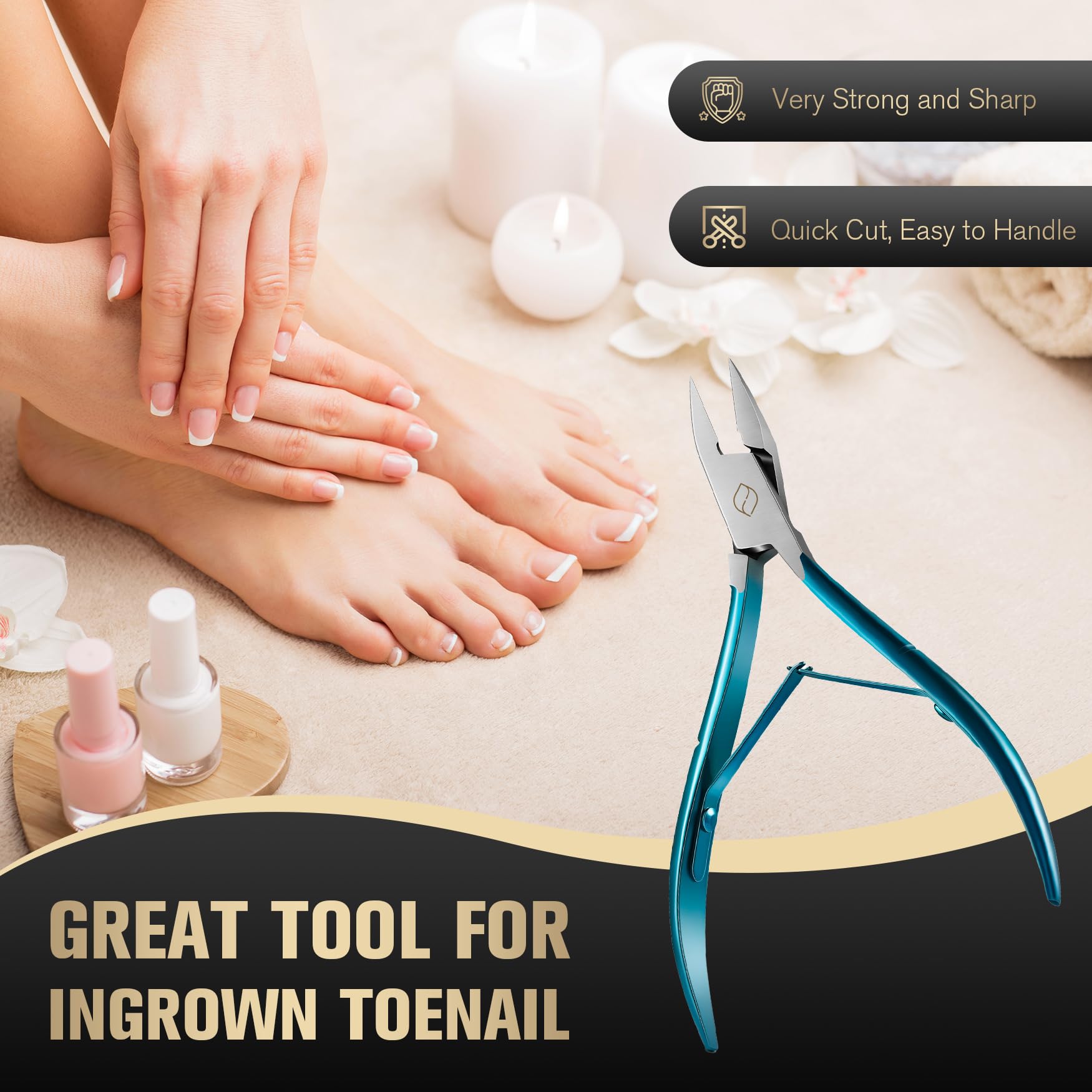 FERYES safe and comfortable trim with ergonomic design for easier use.