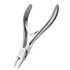 FERYES straight blade toenail clippers close-up for precise thick-nail cuts.
