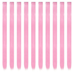 FESHFEN clip-in extensions with double-weft offer secure, easy attachment