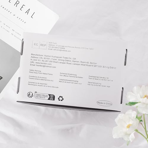 FESHFEN natural-looking light blonde hue catches light with subtle shine.
