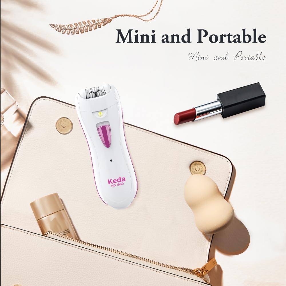 Fetetieau epilator anti-slip handle provides comfortable grip during use.