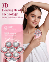 FEZIHEGH shaver for women bikini line offers a gentle close shave for bikini-area grooming.