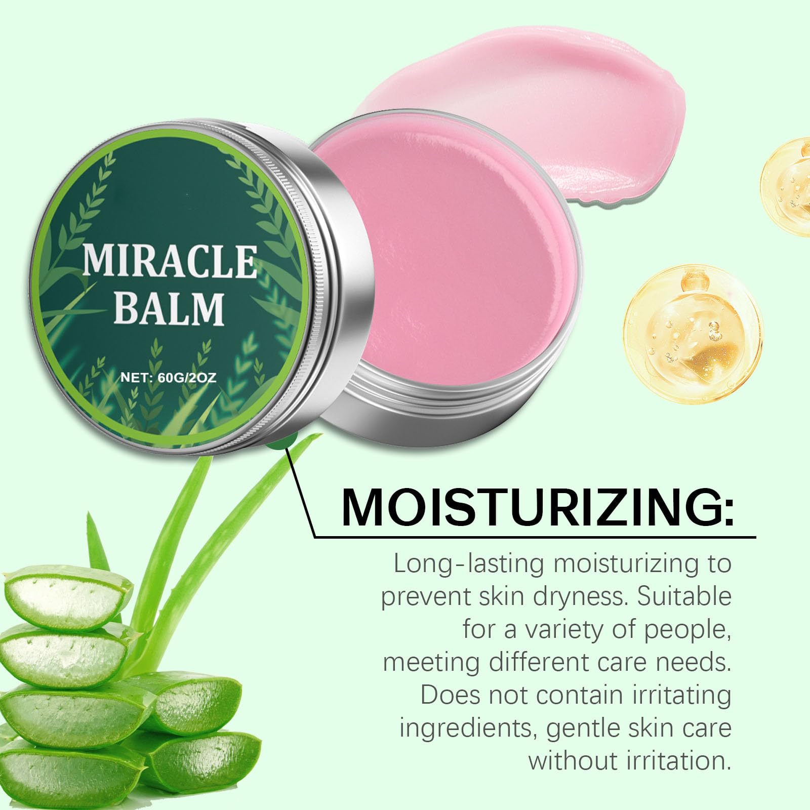FFENG PEI Miracle Balm two-pack display highlights convenient on-the-go relief.