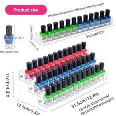 FFowcye 3-tier organizer side view highlights small footprint for vanity