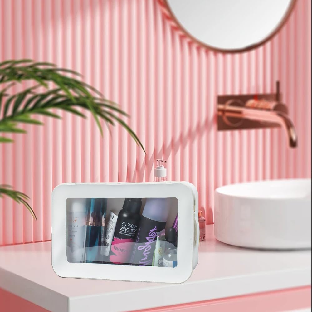 FFpaw clear makeup bag TSA-approval emphasizes easy airport security