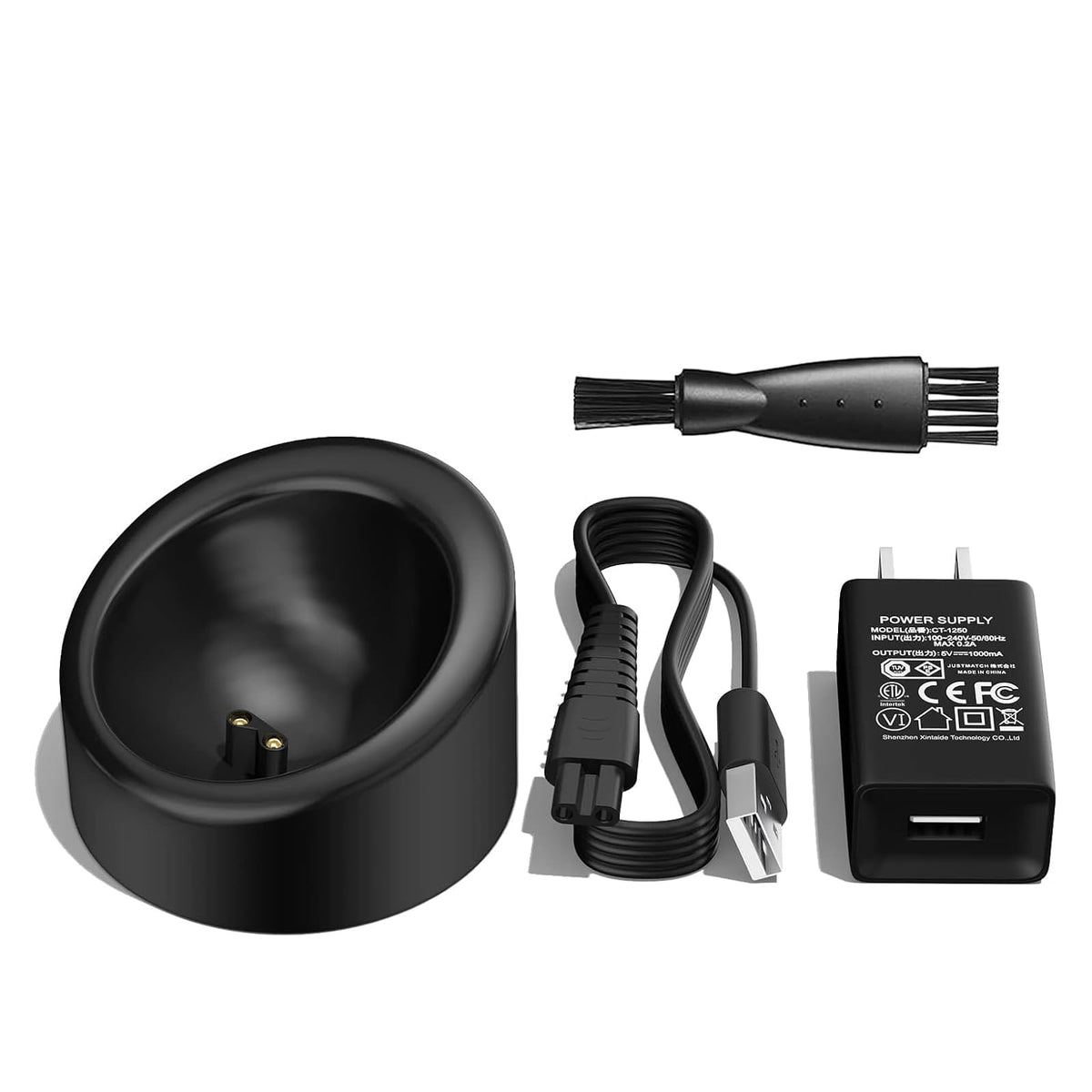 FGIEU Manscaped Dock front view demonstrates reliable charging for Lawn Mower 3.0.