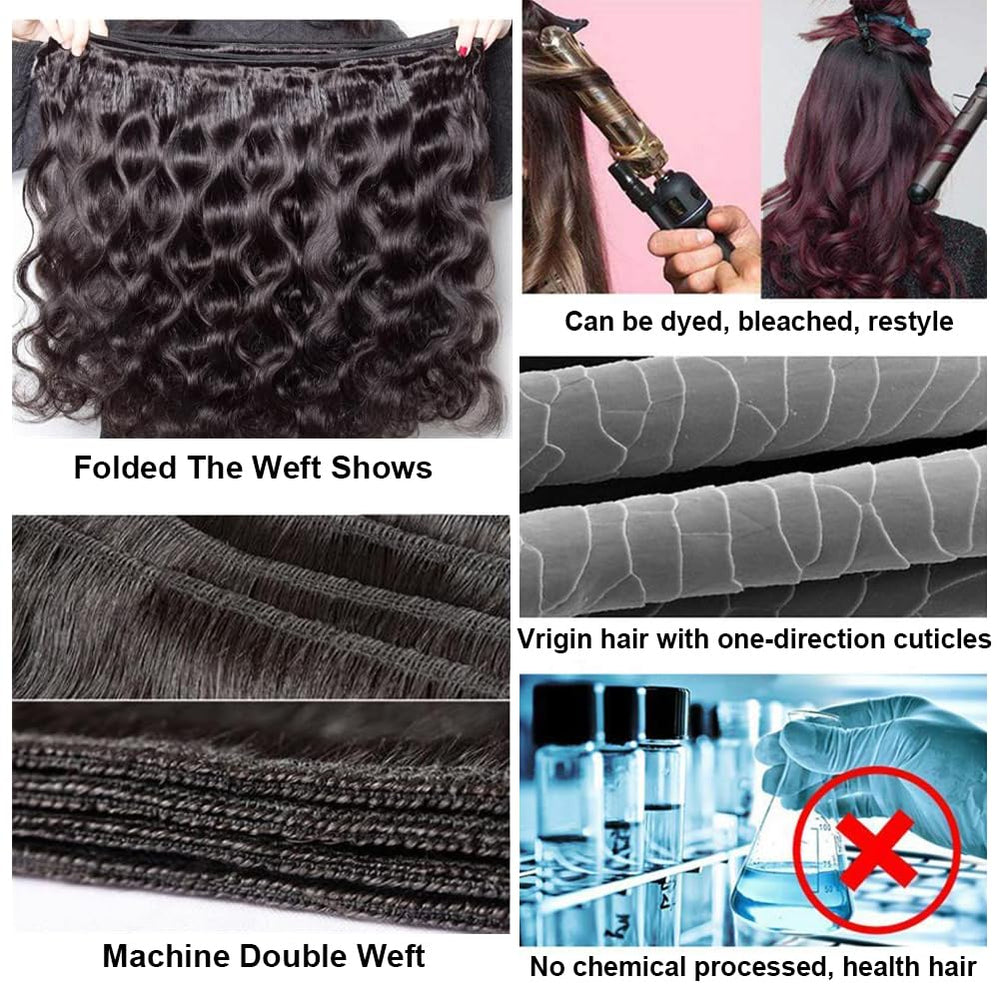 FHGD Body Wave Bundles double weft feature reduces tangling and enhances longevity.