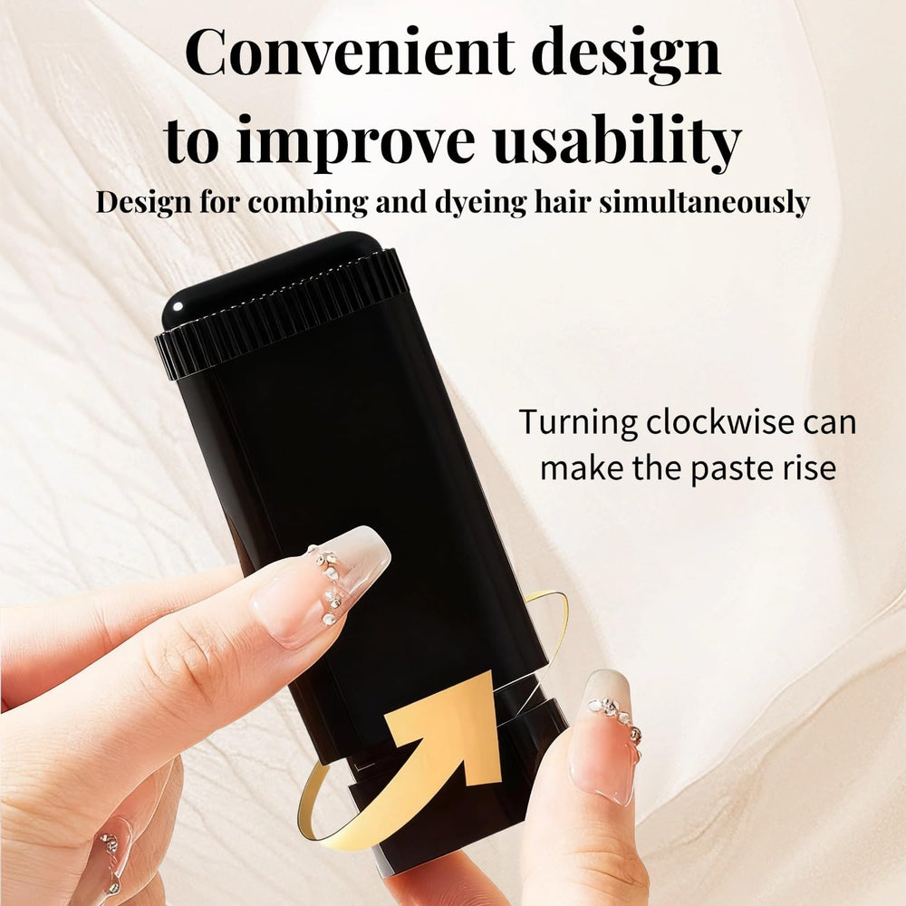 FHH Gray Hair Cover Stick portable design ready for travel touchups.