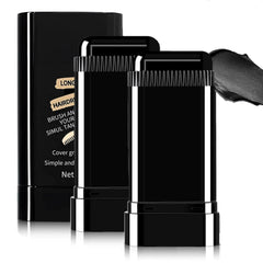 FHH Safe Comb Hair Dye Stick demonstrates 2-in-1 application for quick root color.