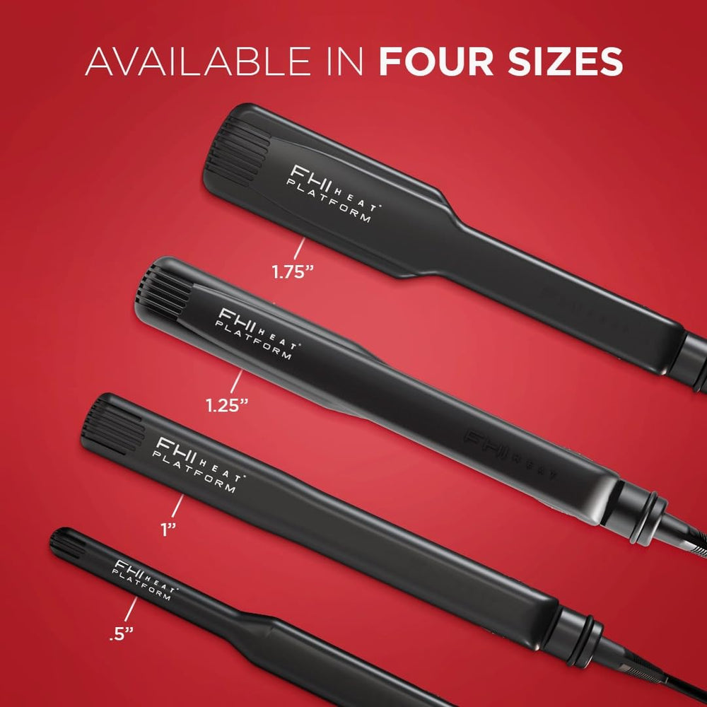FHI Heat Platform Pro image highlights adjustable-temperature 140-450 F for versatile styling