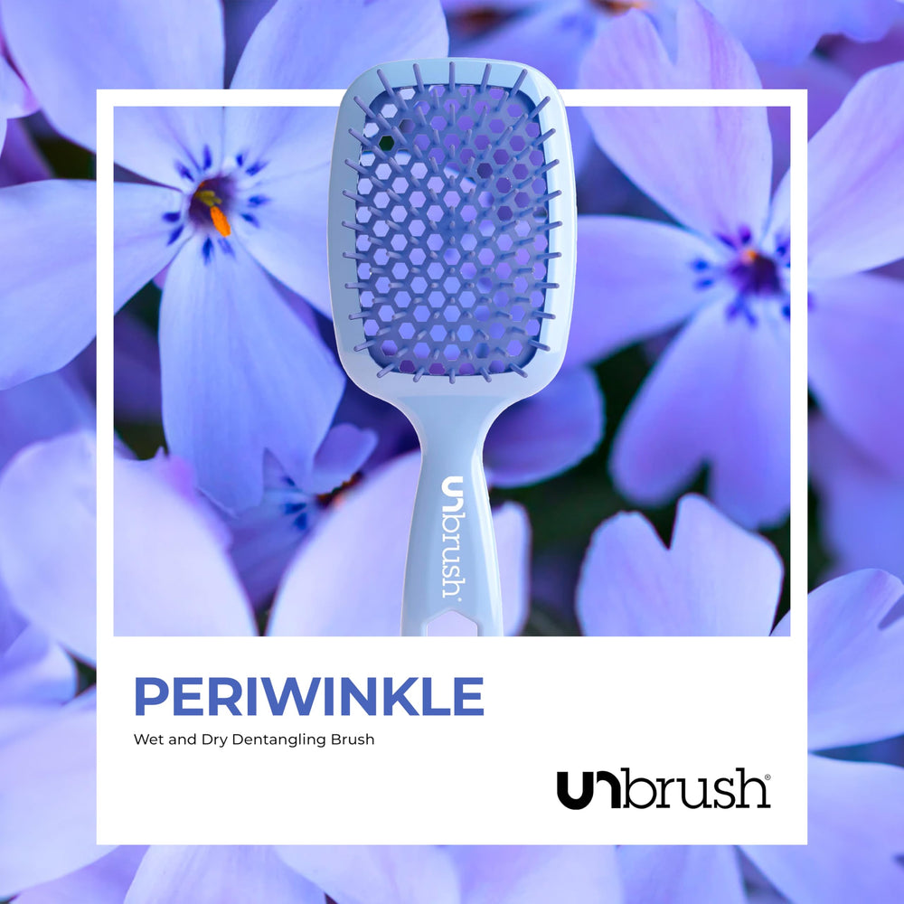 FHI Heat UNbrush 47 mini-bristles smooth and polish the hair surface.