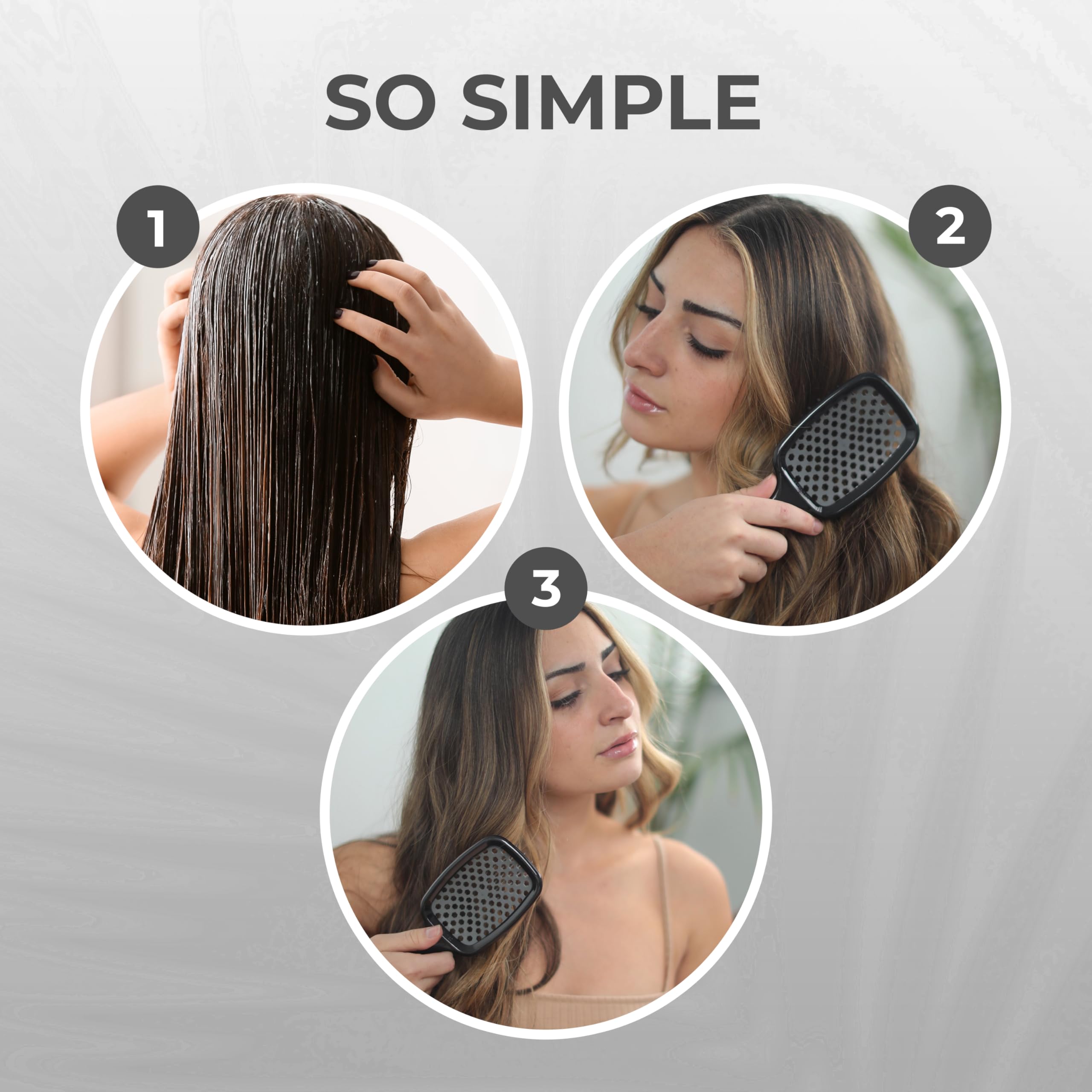 FHI Heat UNbrush backless vented design speeds drying and reduces wait time.