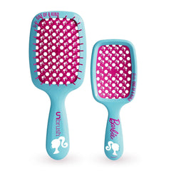 FHI Heat UNbrush Barbie Original Brush with 58 long bristles for gentle detangling.