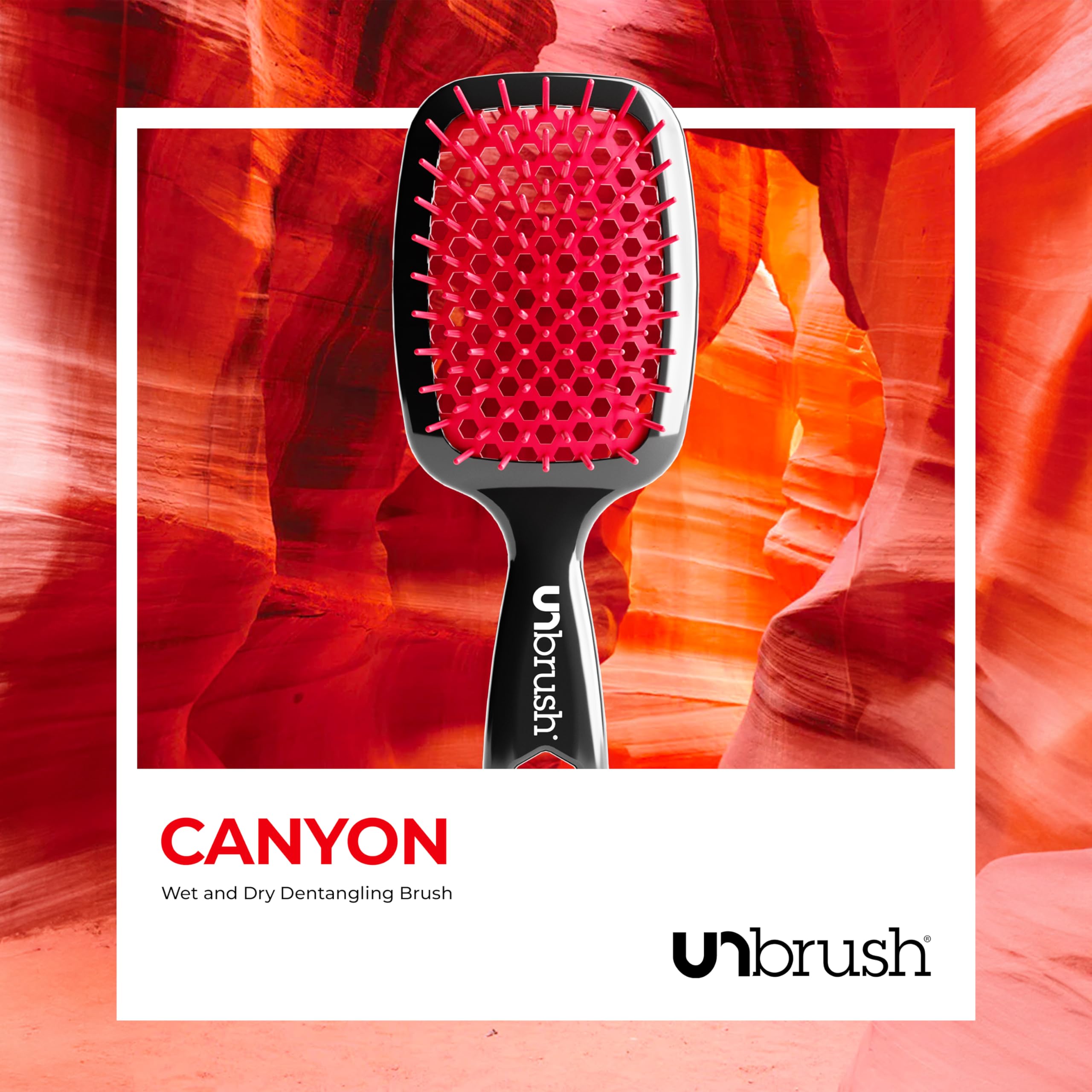 FHI Heat UNbrush durable materials promise long-lasting, everyday detangling performance.