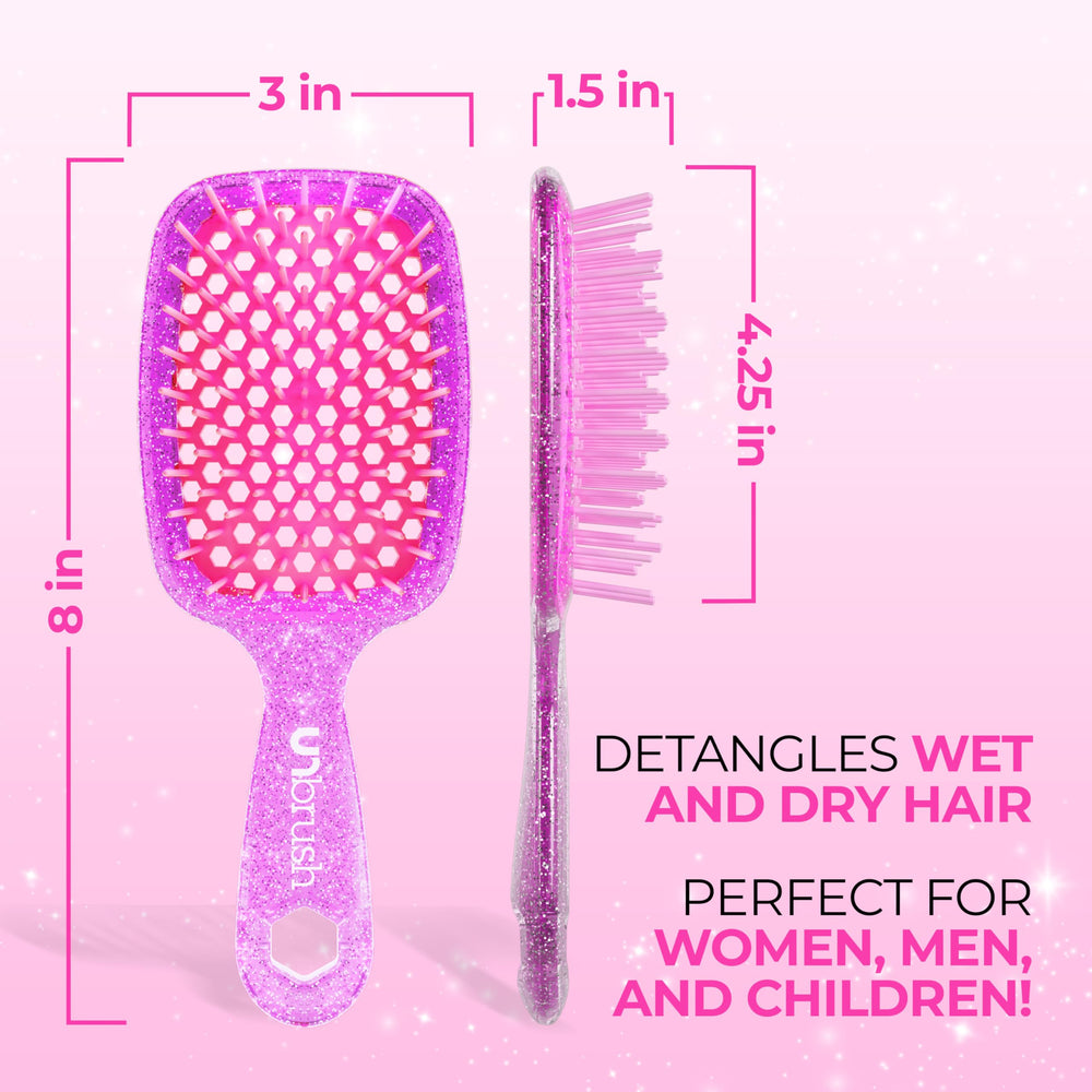 FHI Heat UNbrush 1.5 oz handle for lightweight, comfortable styling