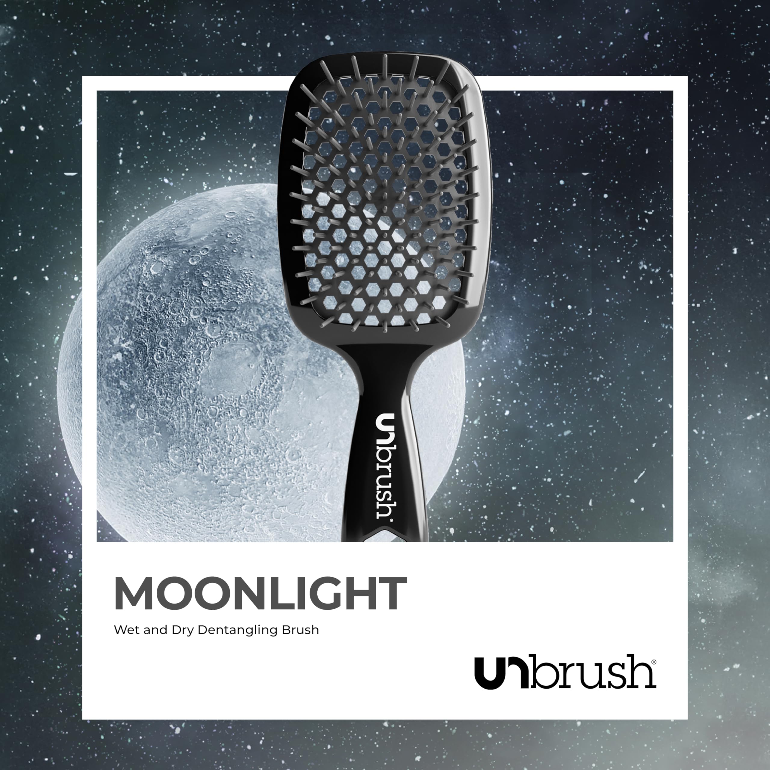 FHI Heat UNbrush lightweight handle provides comfortable grip during brushing.