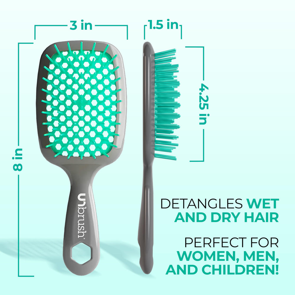 FHI Heat UNbrush lightweight handle emphasizes easy maneuverability for quick grooming.