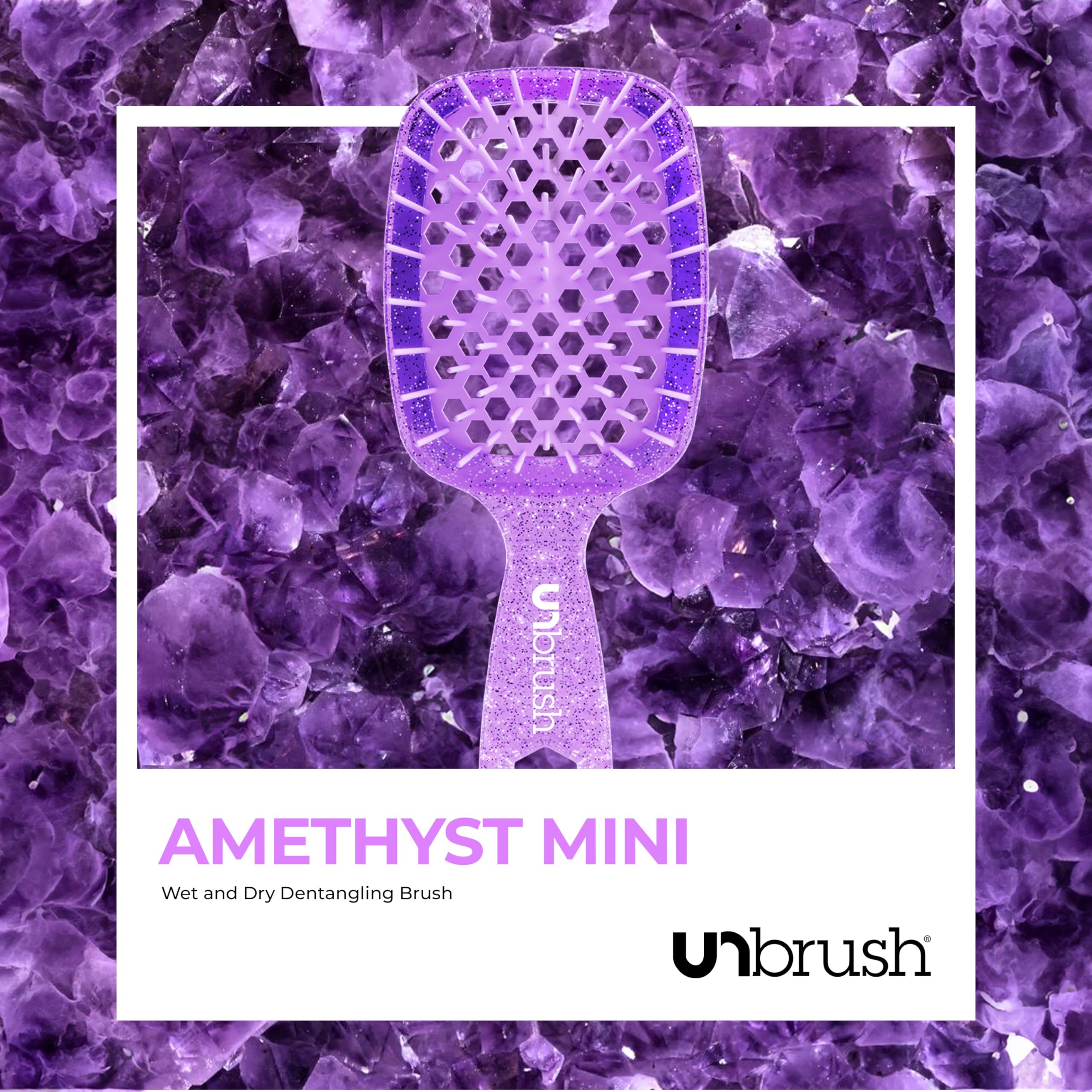 FHI Heat UNbrush Mini includes 30 mini bristles to smooth strands