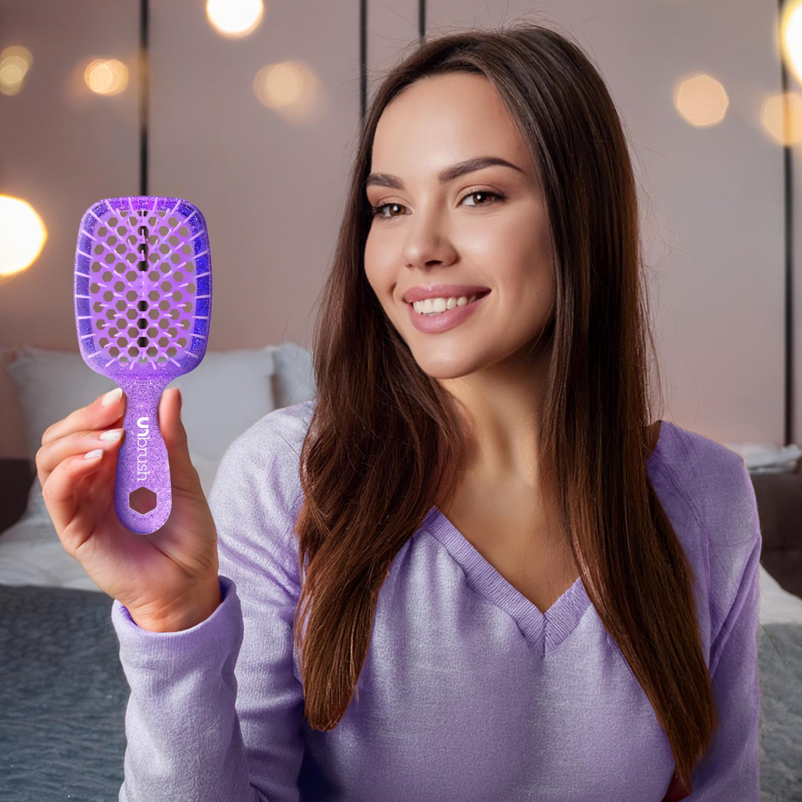 FHI Heat UNbrush Mini backless vented cushion speeds drying and styling