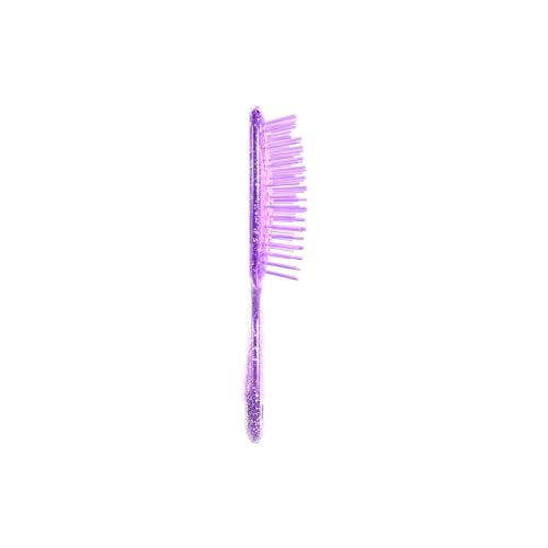 FHI Heat UNbrush Mini shows DuoFlex anti-static bristles easing tangle release