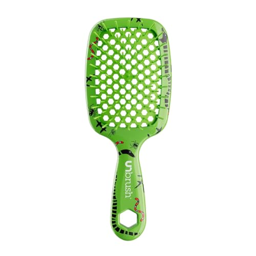 FHI Heat UNbrush Oogie Boogie brush back view showing lightweight handle for easy styling