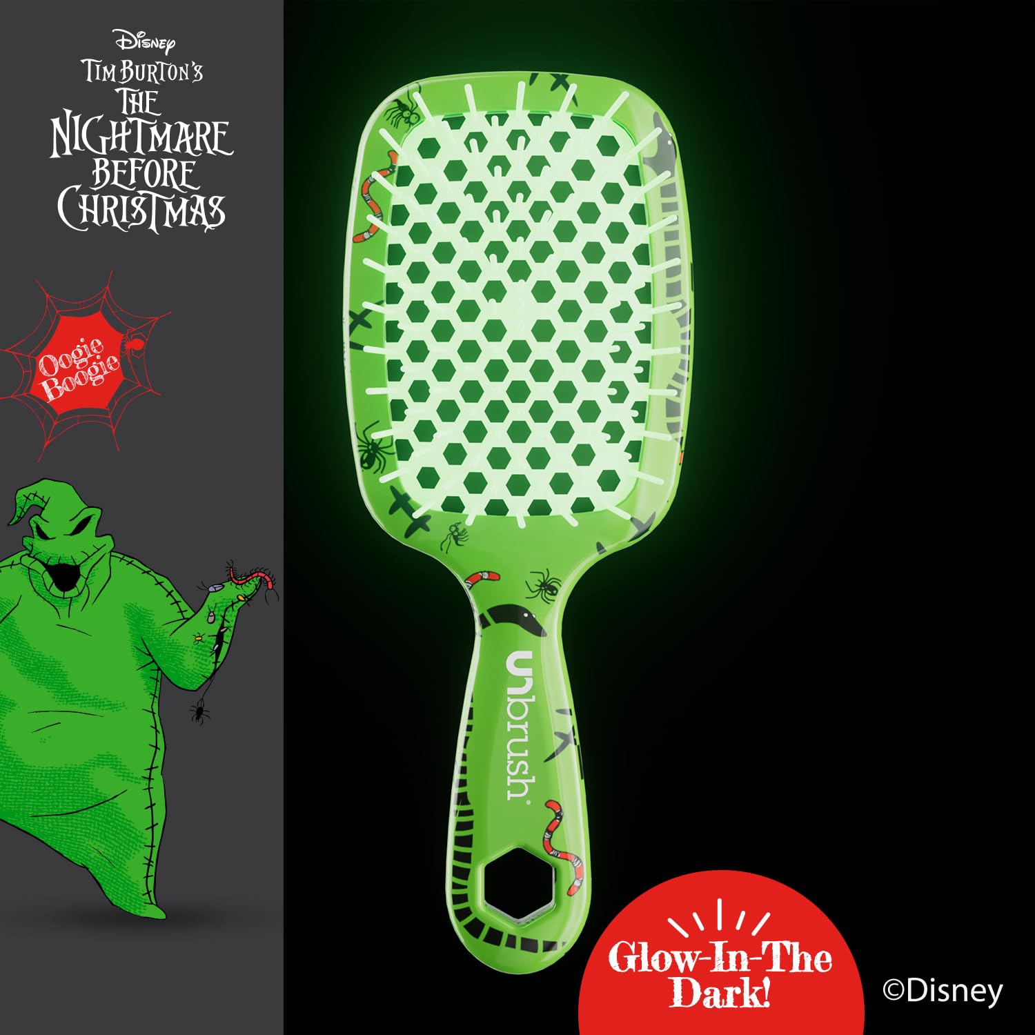 FHI Heat UNbrush Oogie Boogie bristles on dry hair for faster styling
