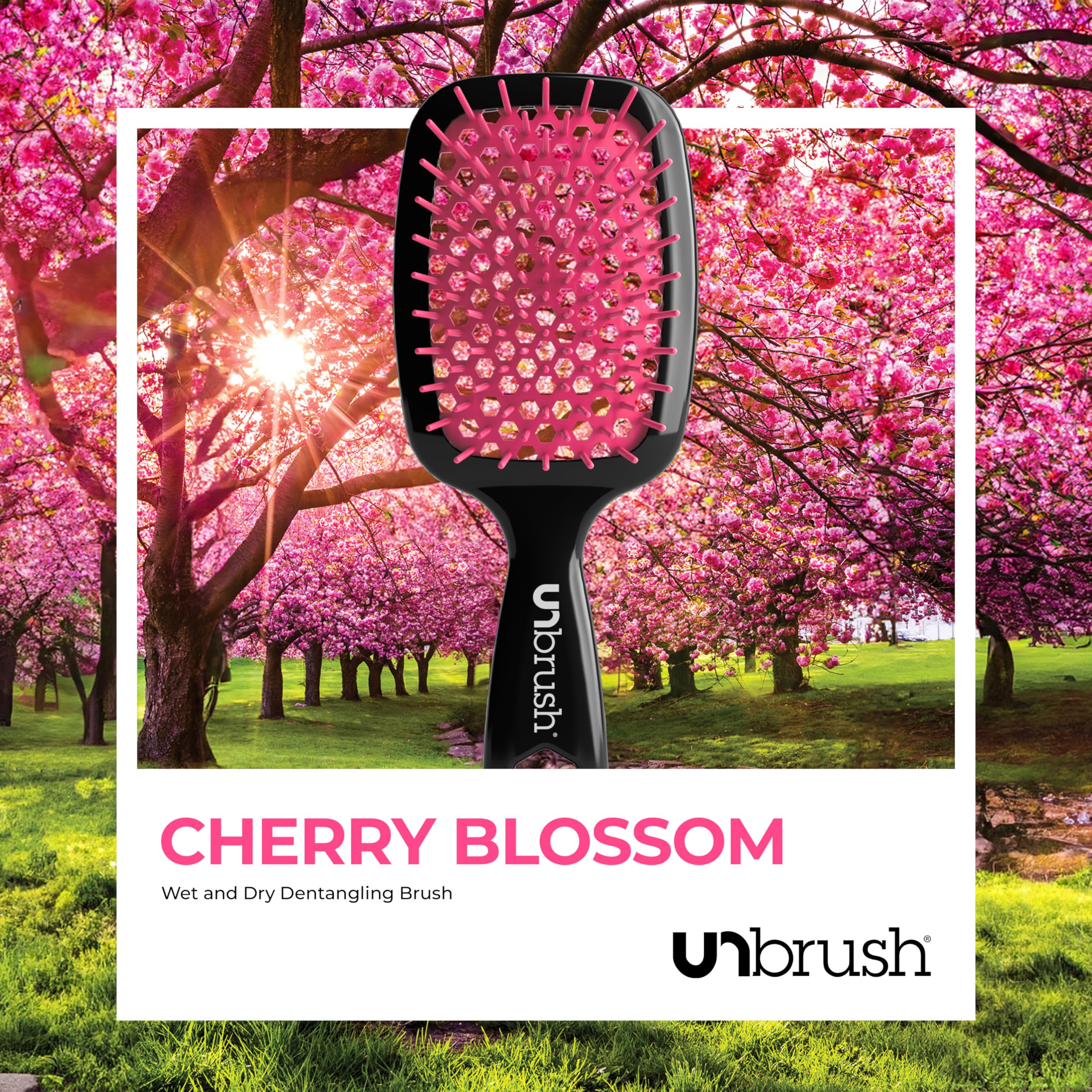 FHI Heat UNbrush Cherry Blossom pink color adds style and practicality
