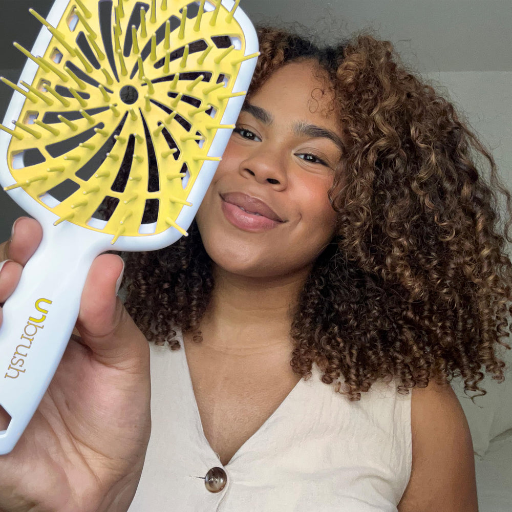 FHI Heat UNbrush Plus suitable for all hair types including fine and delicate strands