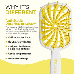 FHI Heat UNbrush Plus works on wet hair for smoother detangling without heavy tugging