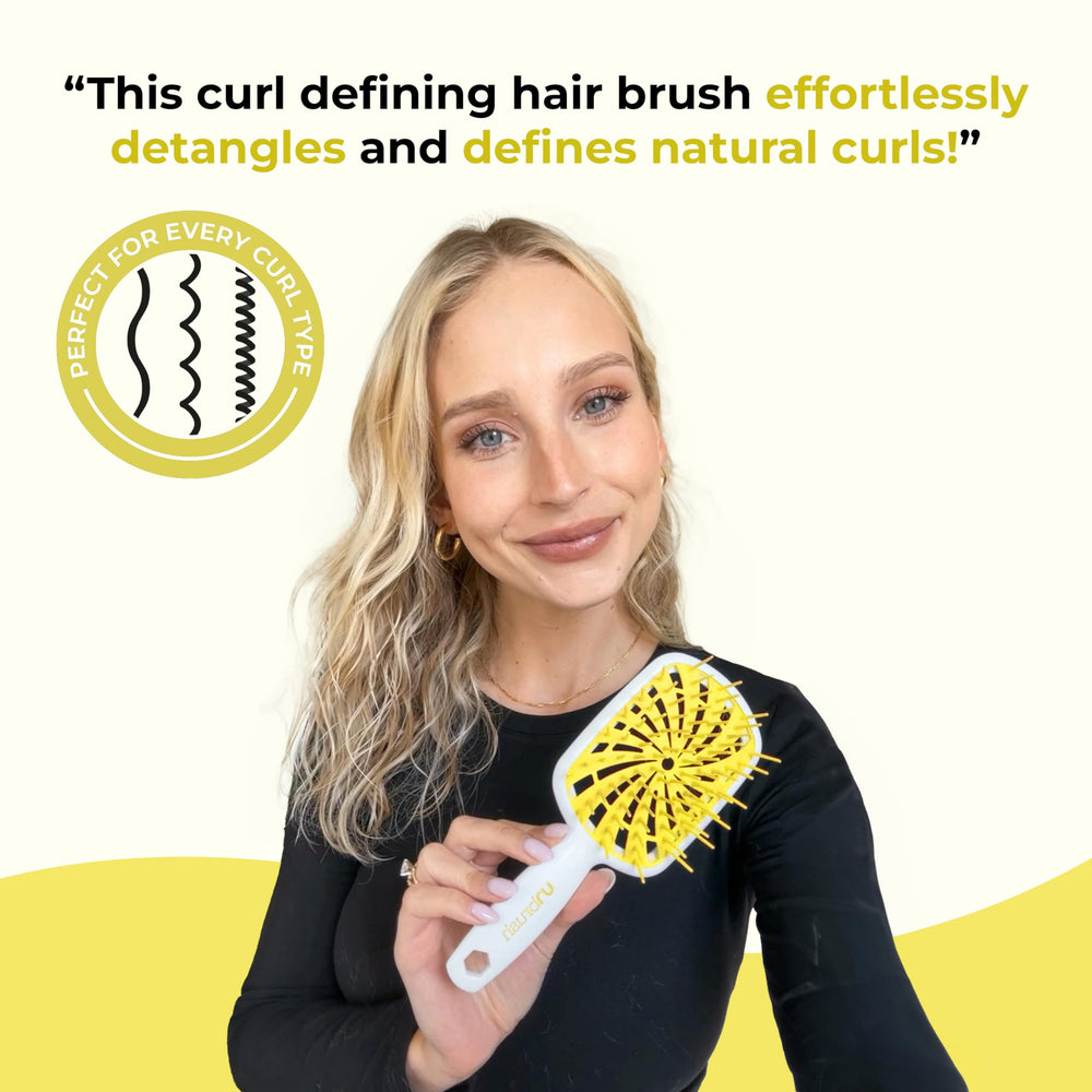 FHI Heat UNbrush Plus ultra-light handle enhances control during detangling sessions