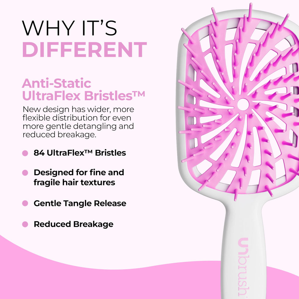 FHI Heat UNbrush Plus vented cushion promotes faster styling by improving airflow.