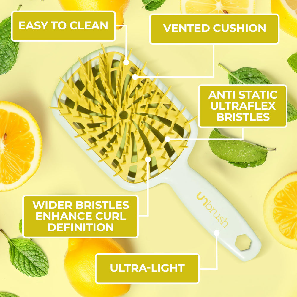 FHI Heat UNbrush Plus vented cushion accelerates blow-drying for curly or fragile hair