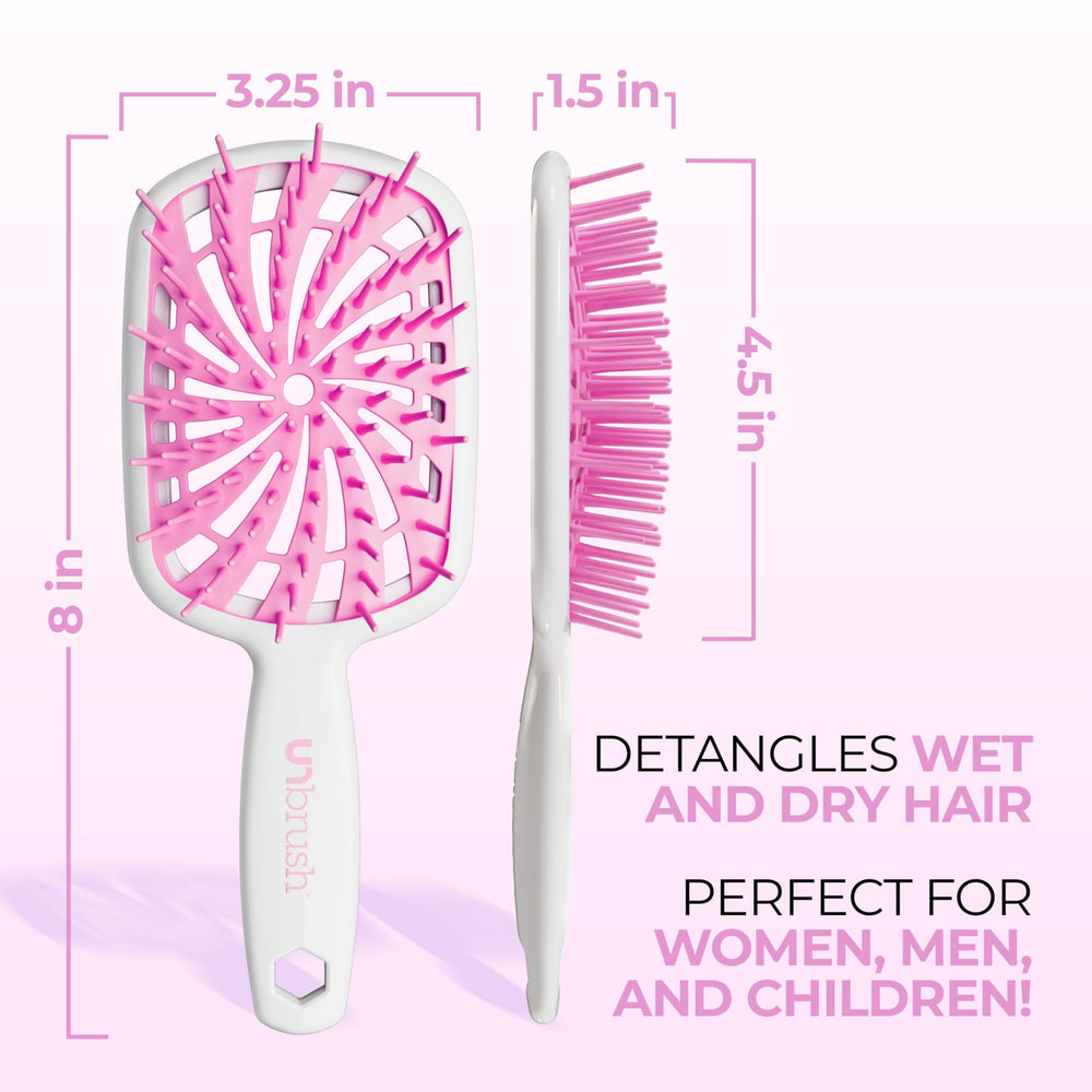 FHI Heat UNbrush Plus demonstrates wet hair detangling without snagging or pulling.