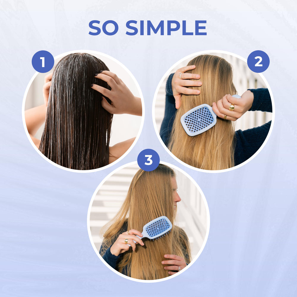 FHI Heat UNbrush ultralight handle offers comfortable grip during styling.