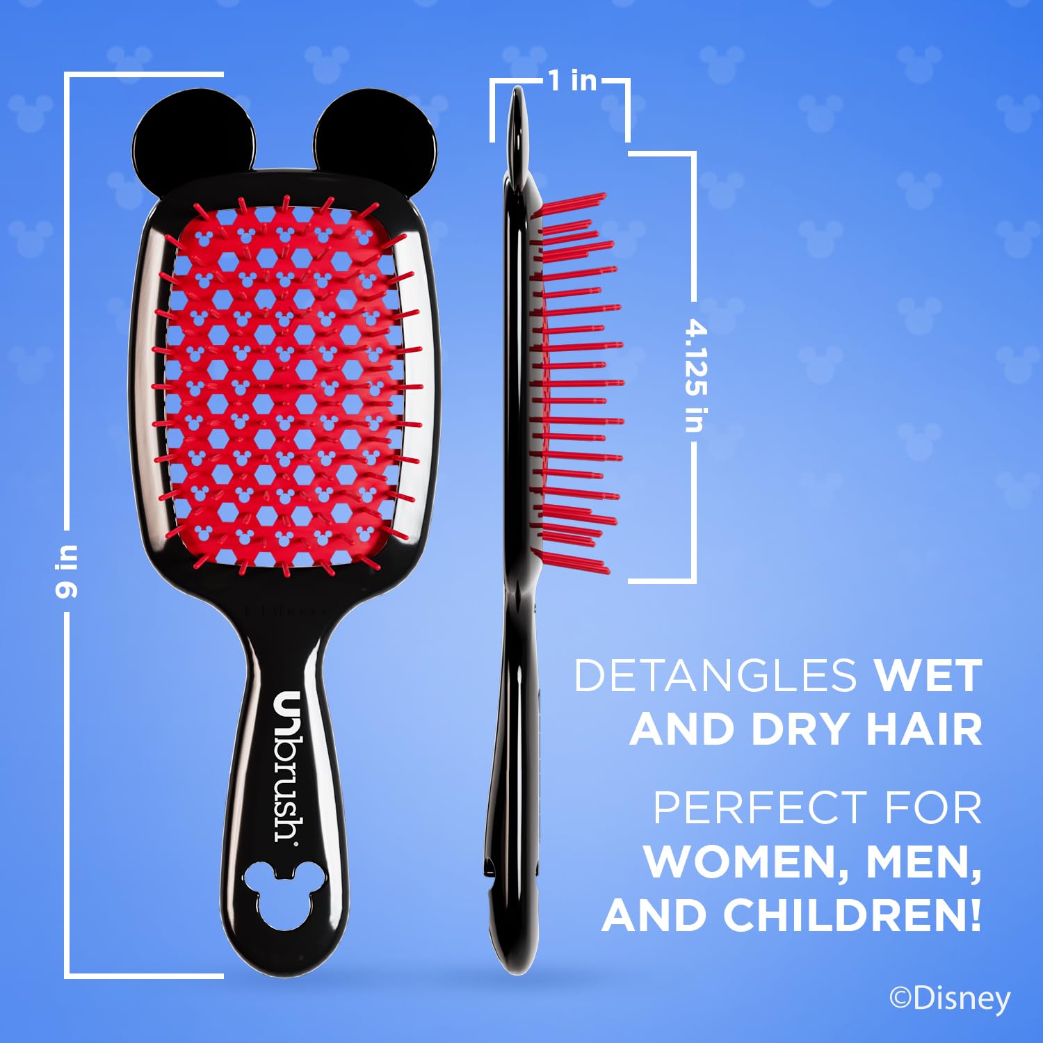 FHI Heat UNbrush ultralight handle photo emphasizing durable, easy-to-use grip