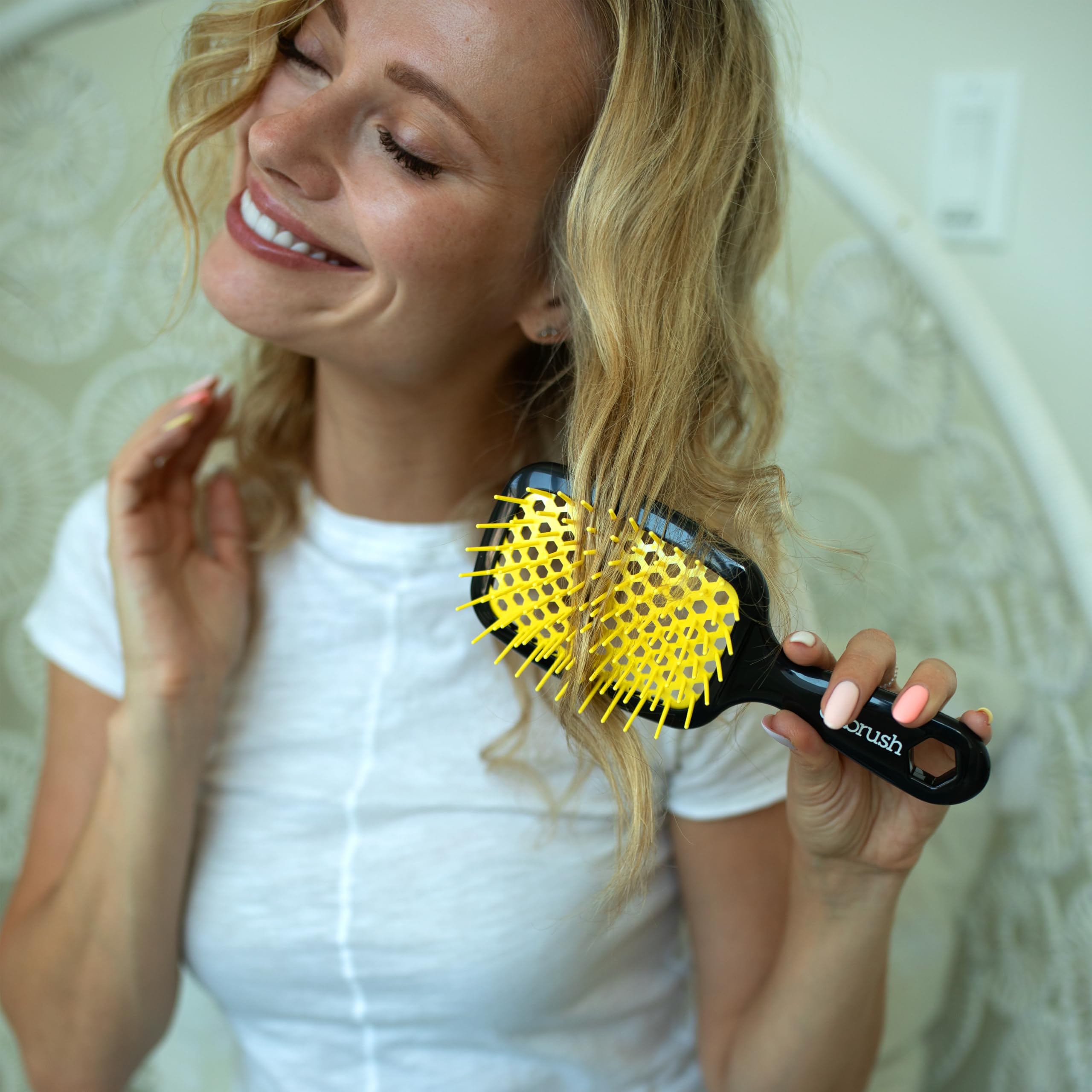 FHI Heat UNbrush para cabello húmedo o seco, uso versátil