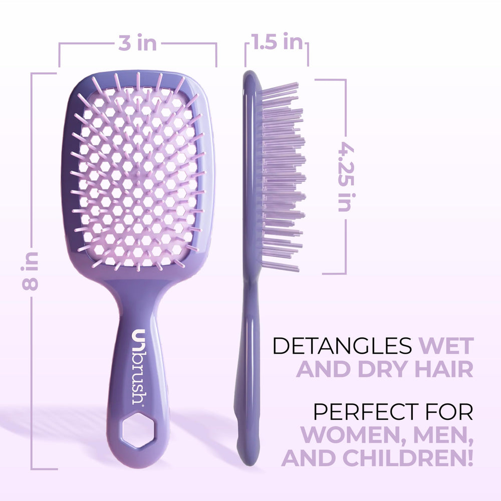 FHI Heat UNbrush vented cushion back for faster airflow during styling.