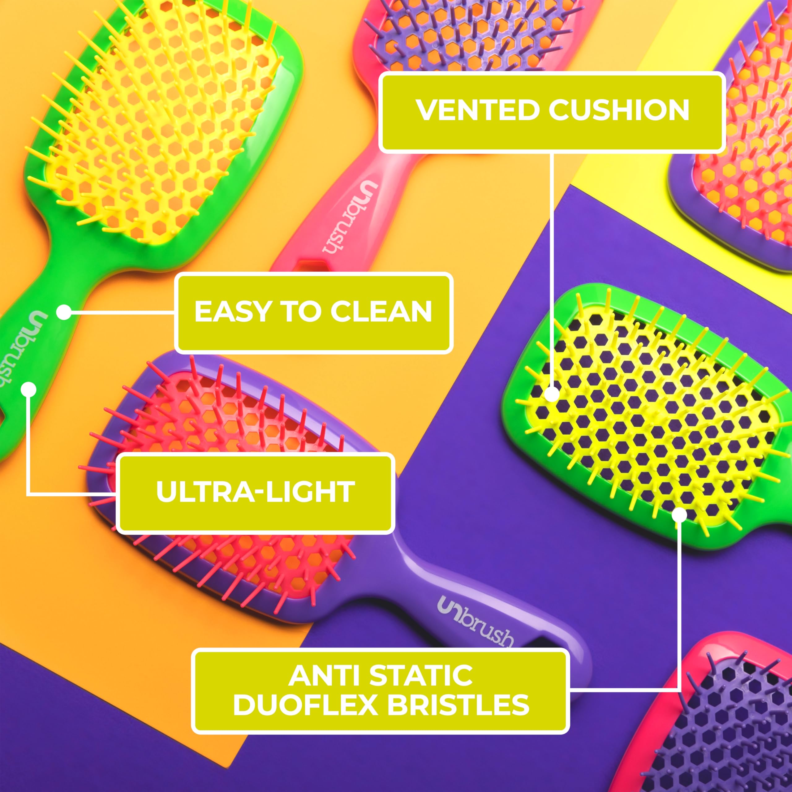 FHI Heat UNbrush wet or dry use supports versatile styling routines