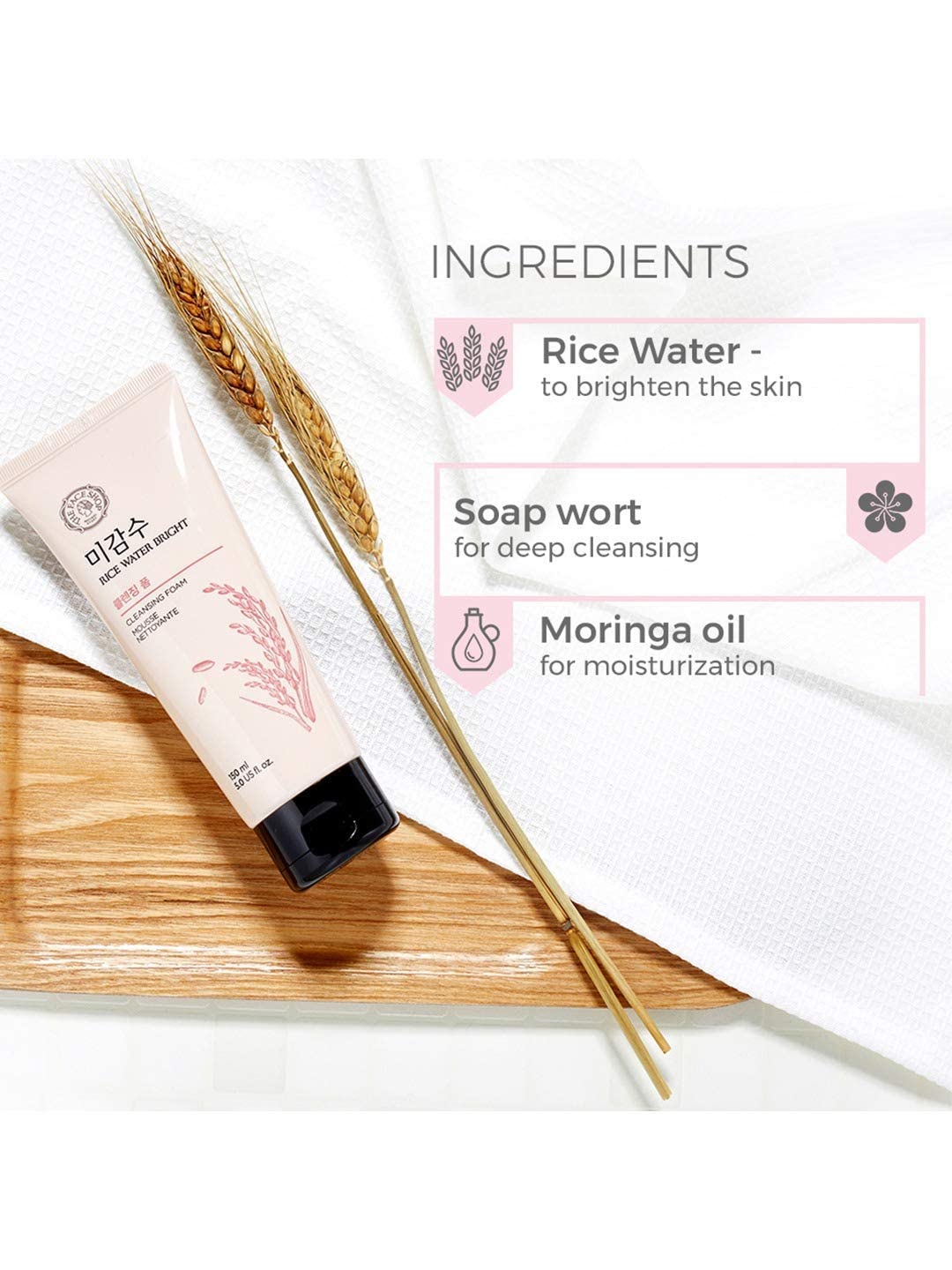 Fiico BETT cleansing foam foaming lather for gentle cleansing