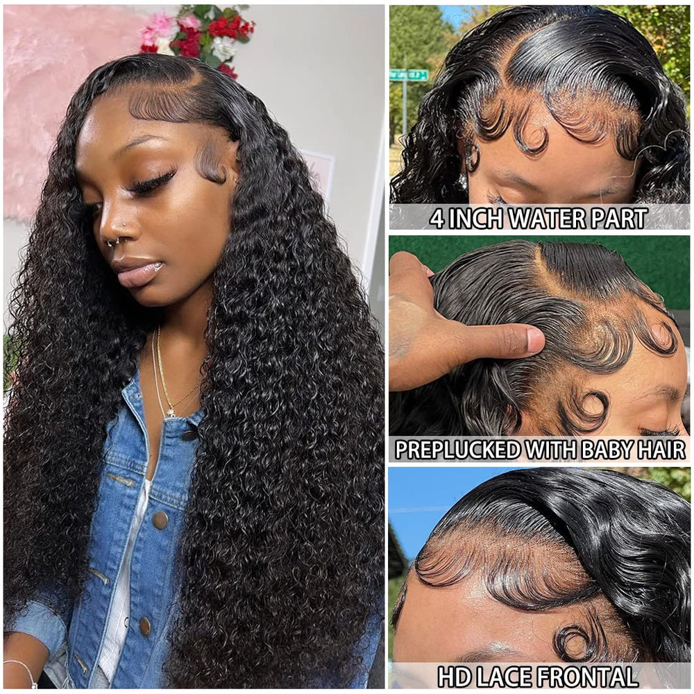 Filrku pre-plucked baby hair natural edge detail for a realistic look.