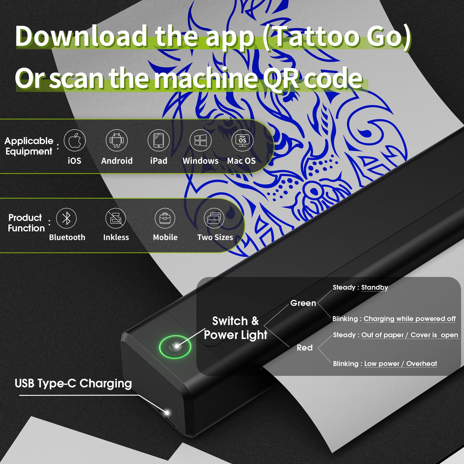 Filter Tattoo Ink Cups 20-Pcs organized for quick ink access during transfers.