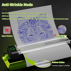 Filter Tattoo Machine 7-stroke 2.0–4.0mm adjustable for versatile tattoo styles.