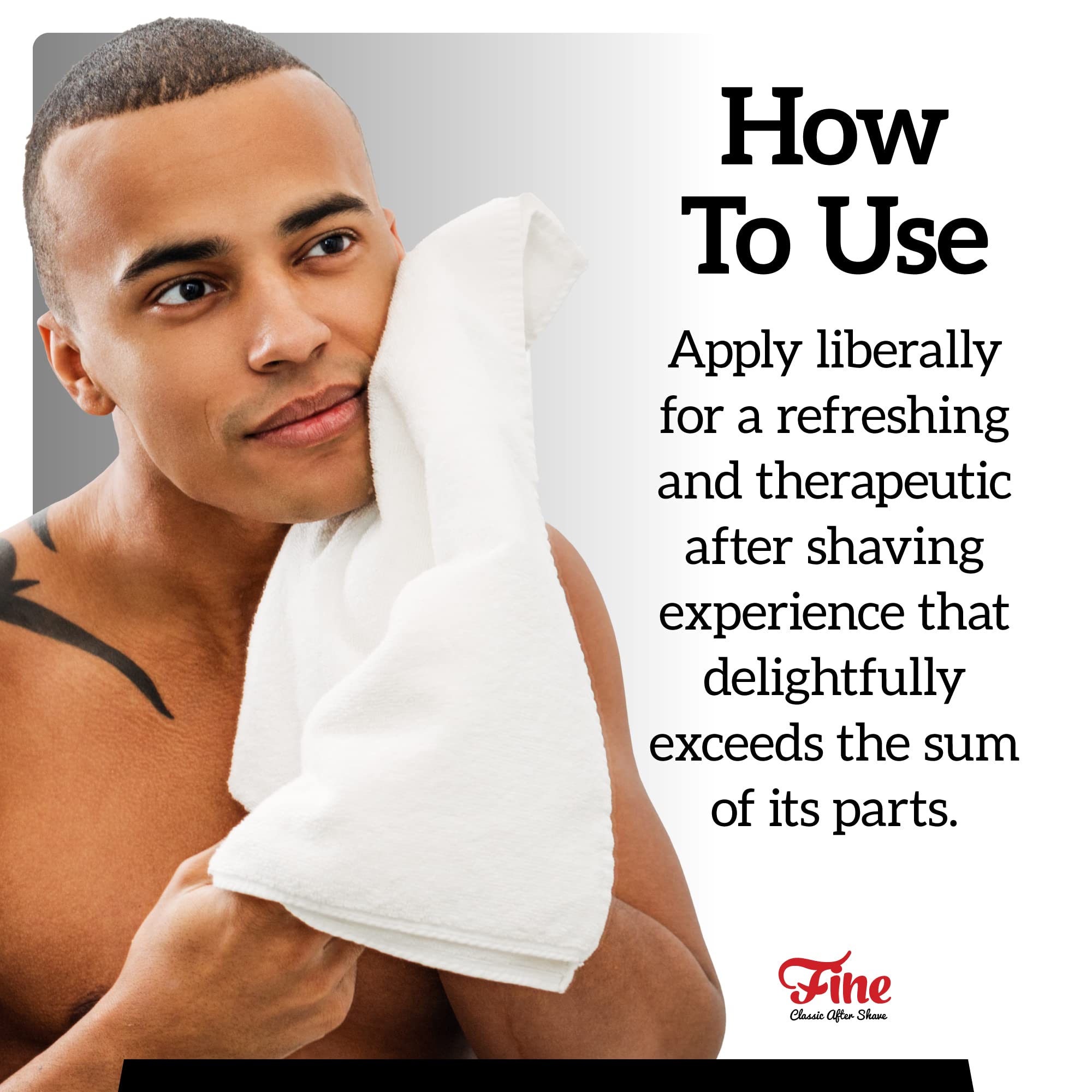 Fine Mr. Fine minimal ingredients four emphasizes simple, high quality care