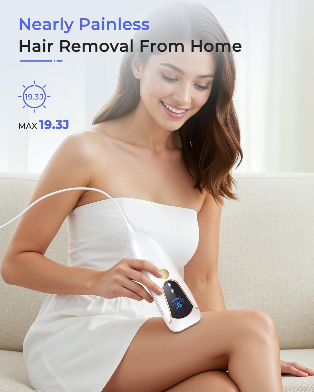 Finequin Air 15 home-use setup supports convenient personal care routines.