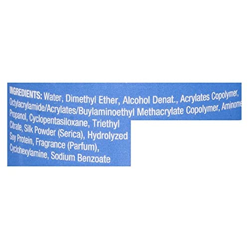 Finesse aerosol mist application demonstrates quick, even hold