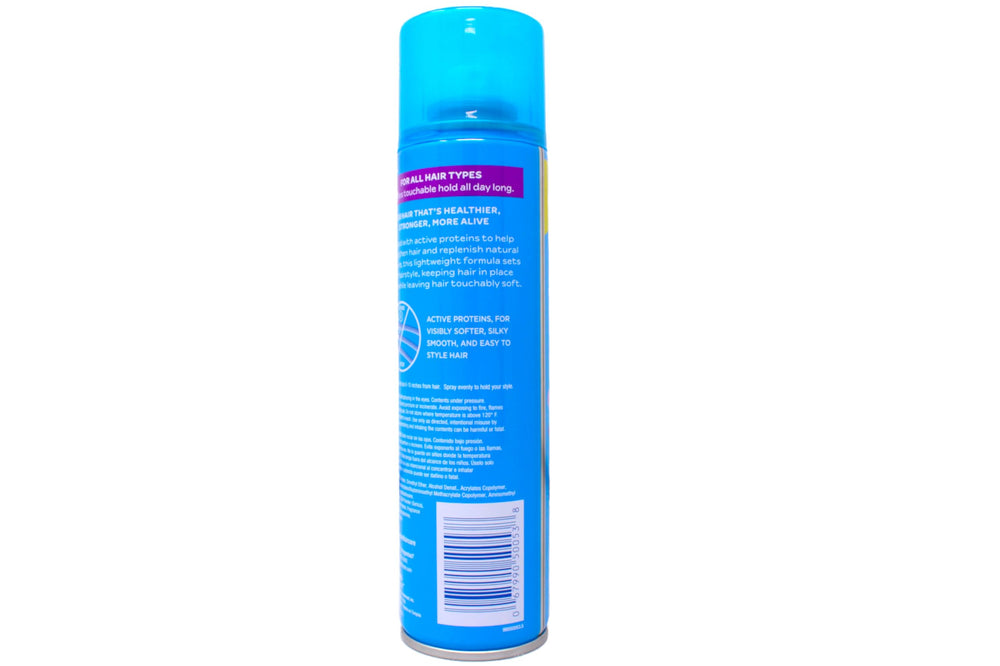 FINESSE all-day control shot demonstrates long-lasting styling with lightweight hold.