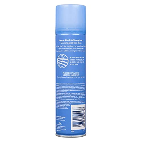 Finesse unscented label close-up shows fragrance-free formula