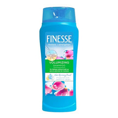 FINESSE Volumize bottle pour demonstrates a clean wash experience